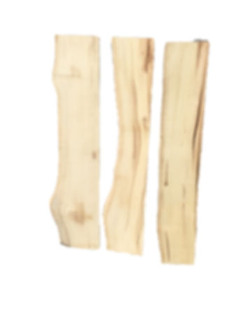 Aspen live edge shelving