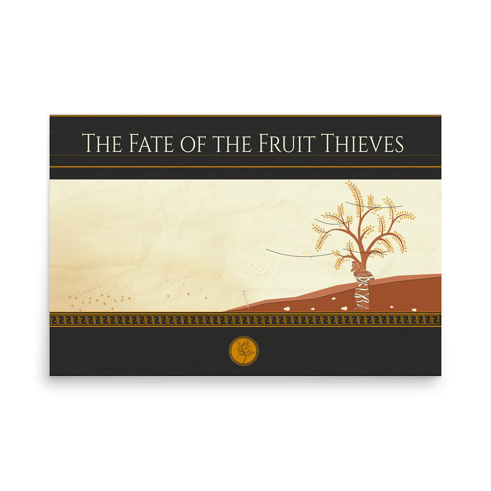 Thumbnail: The Fate of the Fruit Thieves - Art Print