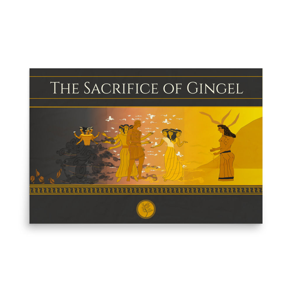 The Sacrifice of Gingel - Art Print