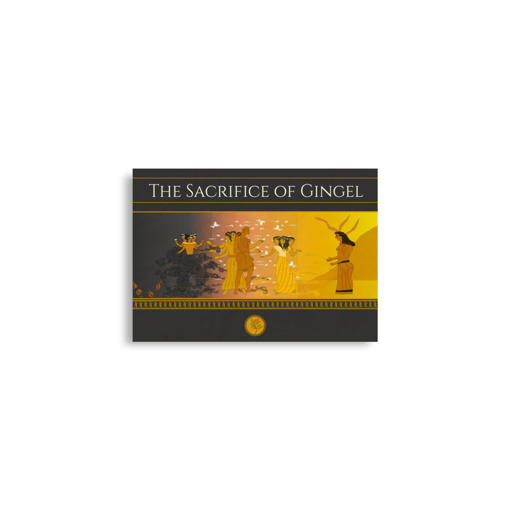 The Sacrifice of Gingel - Art Print