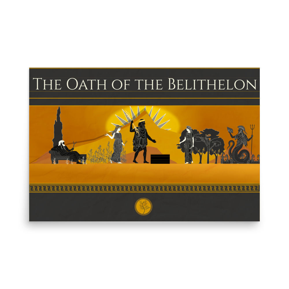 The Oath of the Belithelon - Art Print
