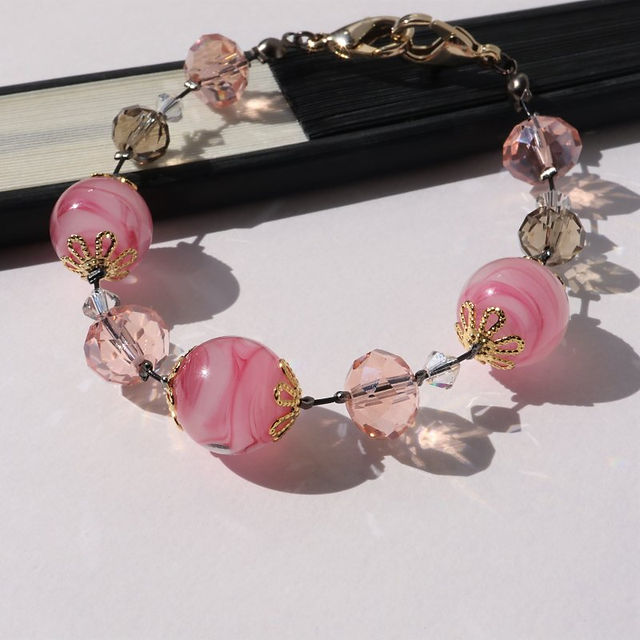 haori himo decoration pink for kimono