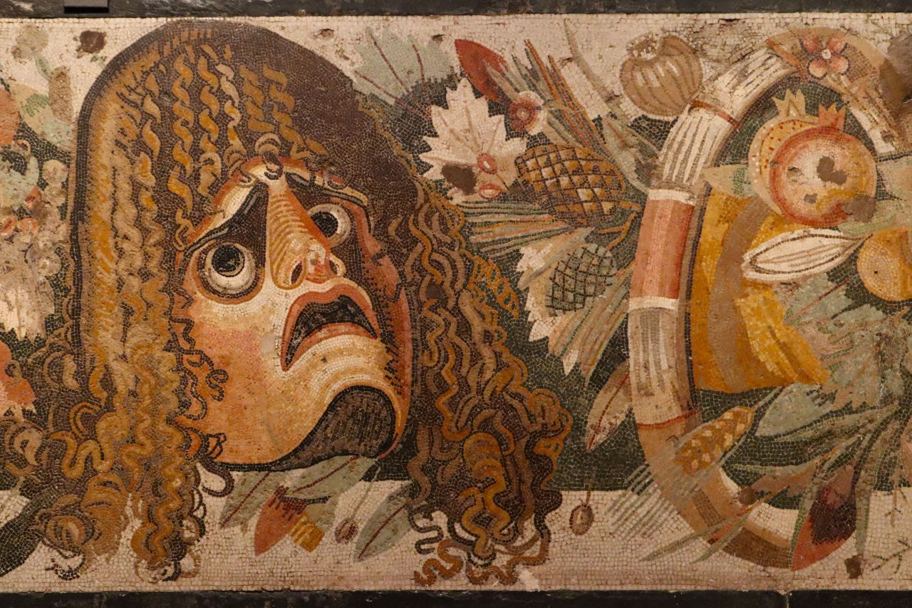 famous male mosaic