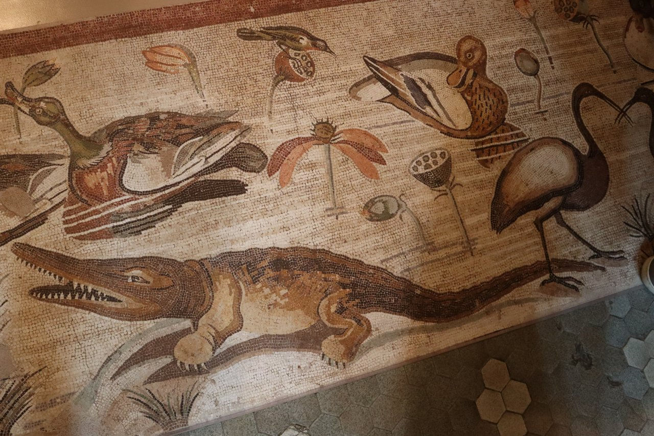 Pompeii exhibition in Kyoto 2022 mosaic art