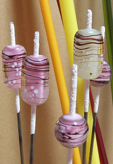 lampwork beads from Japan