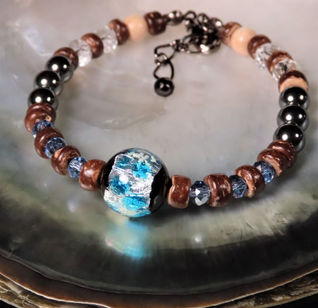 メンズほたる玉ブレスレット | パワーストーン | 沖縄お土産STUDIO技