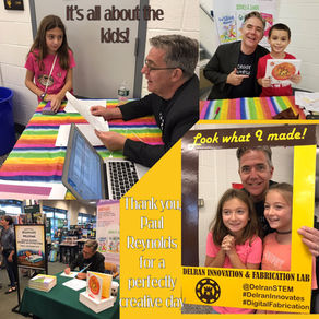 Delran STEM Hosts Families for First Community Event in the Lab!