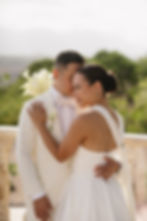 Destination wedding of couple in Finca Marqués de Montemolar Altea Spain