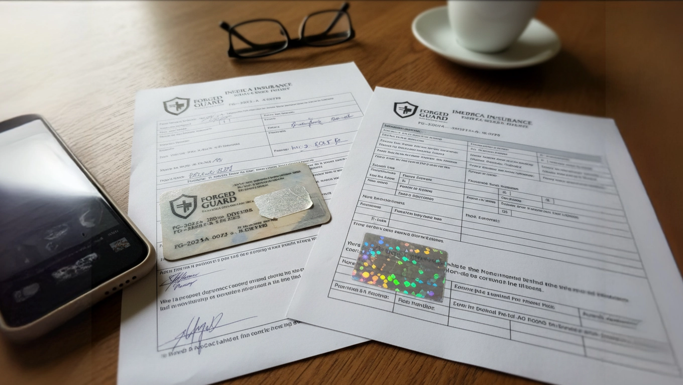 KI erkennt gefälschte Dokumente zur Sicherung von Versicherungsauszahlungen