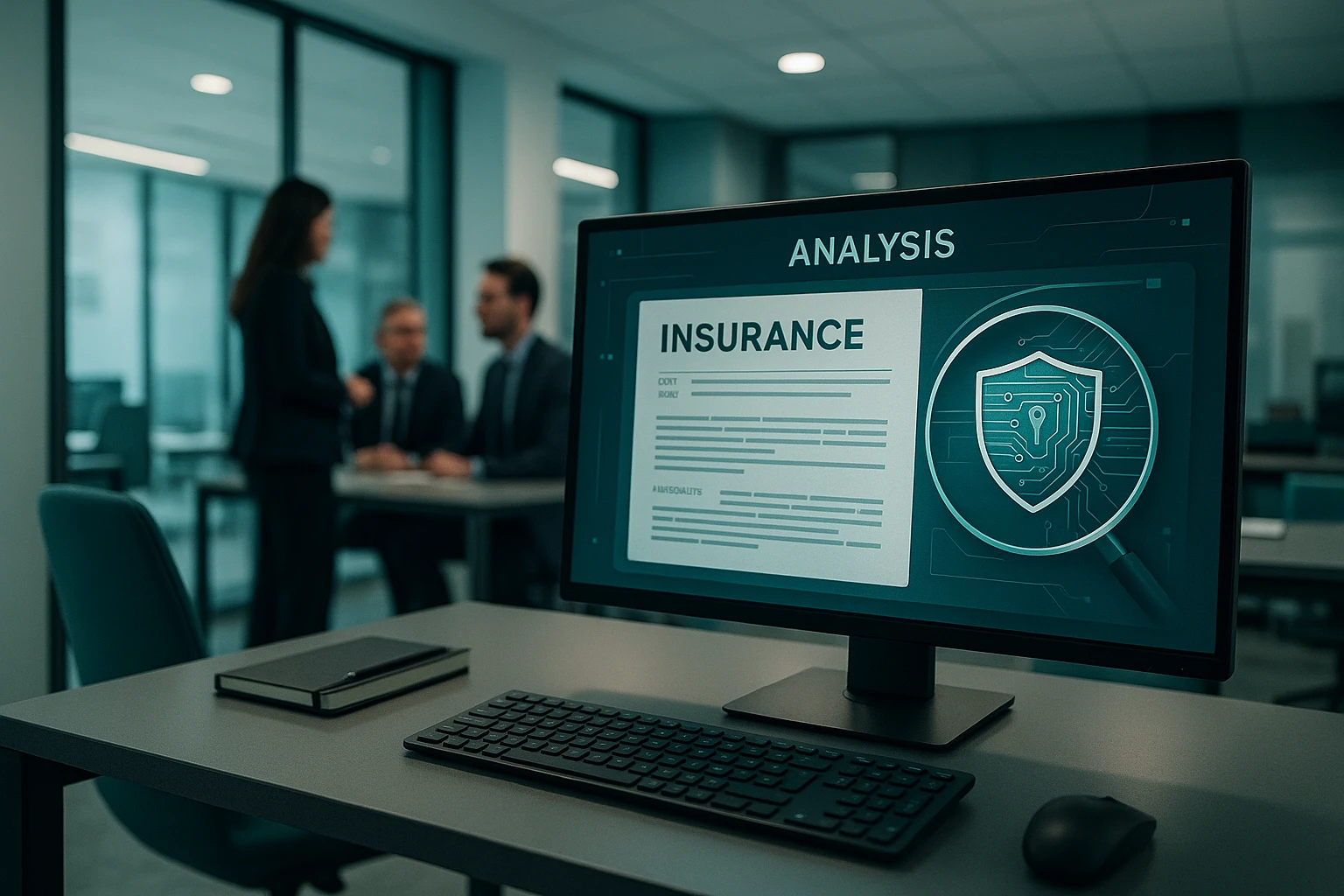 AI-driven analysis reveals inconsistencies in insurance documents, enhancing the detection of fake claims documentation.