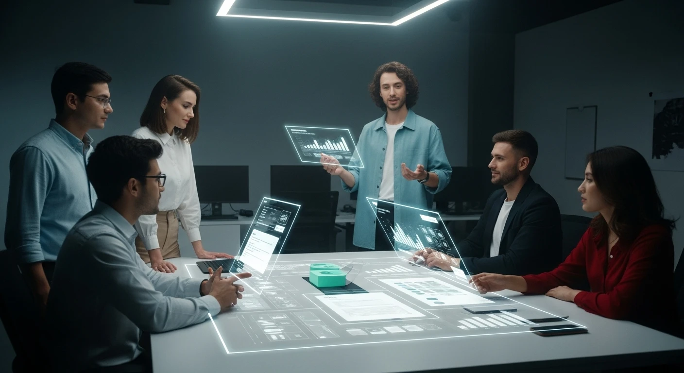 Modernes E-Commerce Dokumentenanalyse Tool mit KI zeigt sichere digitale Transaktionen und Betrugserkennung.