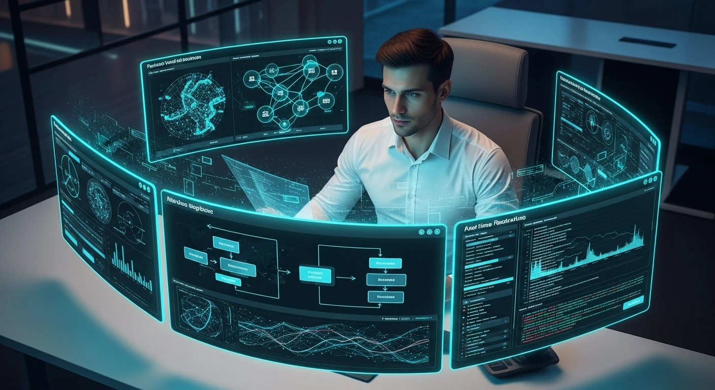 A sleek API interface displays real-time fraudtech analysis, with authenticity metrics overlaying a clear, modern design.