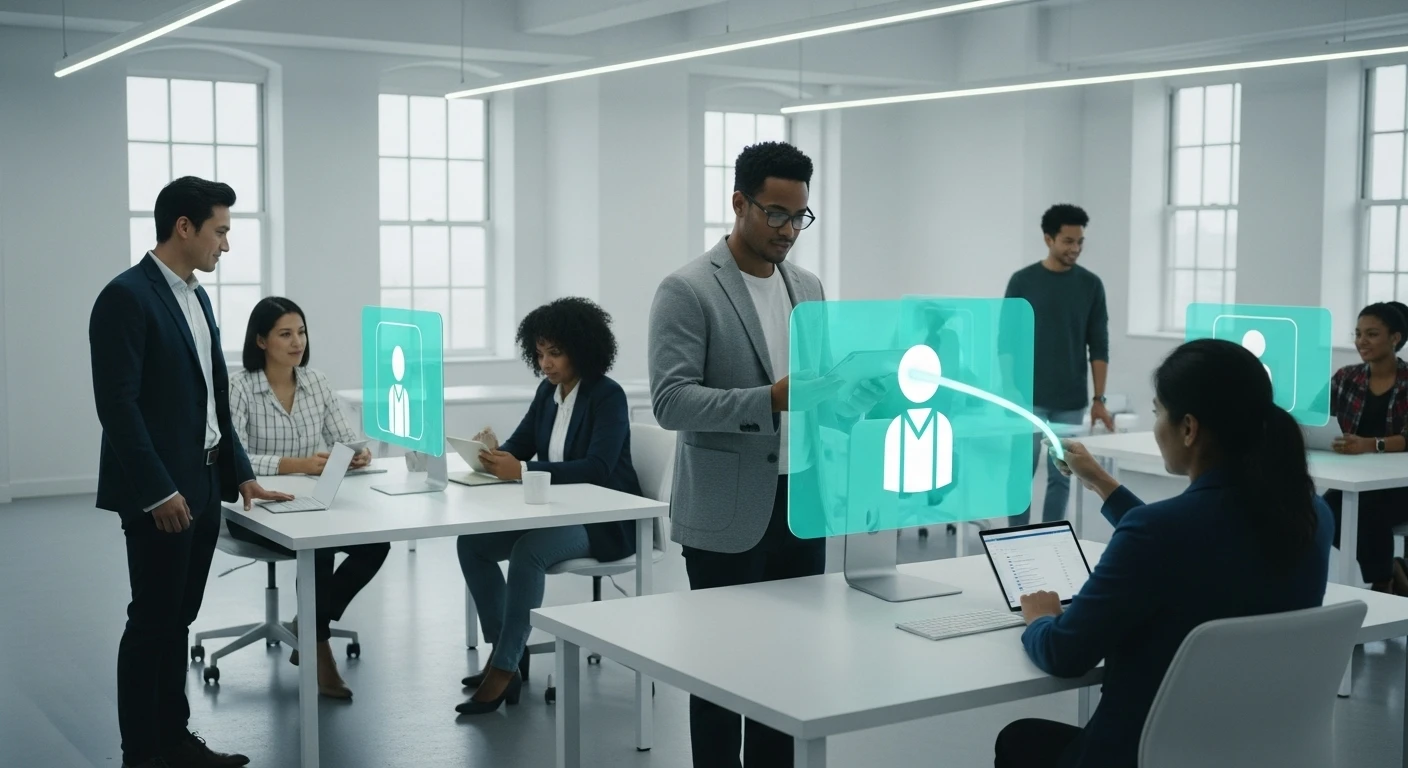 An AI-generated security shield icon overlays a profile silhouette, symbolizing technology-driven solutions to prevent fake profiles in online dating.