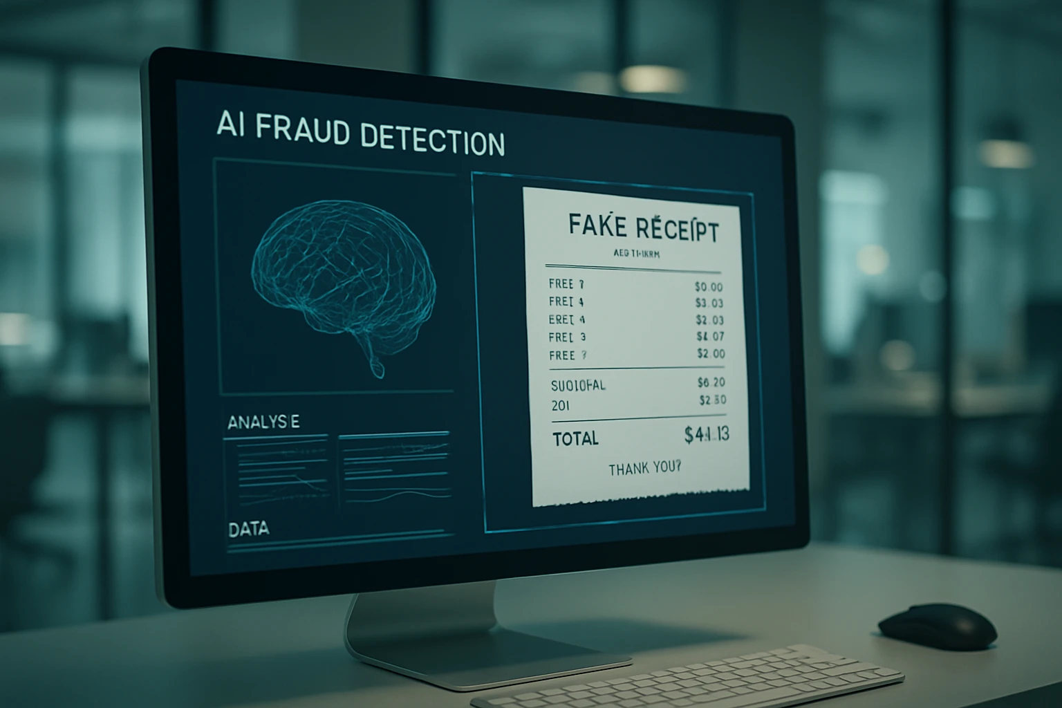 KI-basierte Tools zeigen, wie man Fake Belege erkennen kann, und betonen die Genauigkeit bei der Betrugserkennung für finanzielle Integrität.
