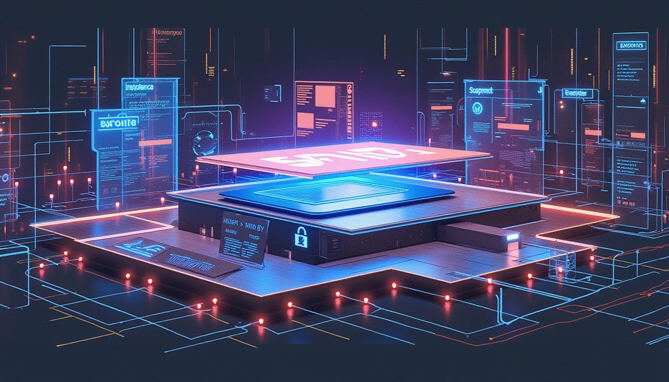 Futuristic AI interface scans digital receipts, detecting document fraud with real-time data streams and GDPR-compliant firewalls