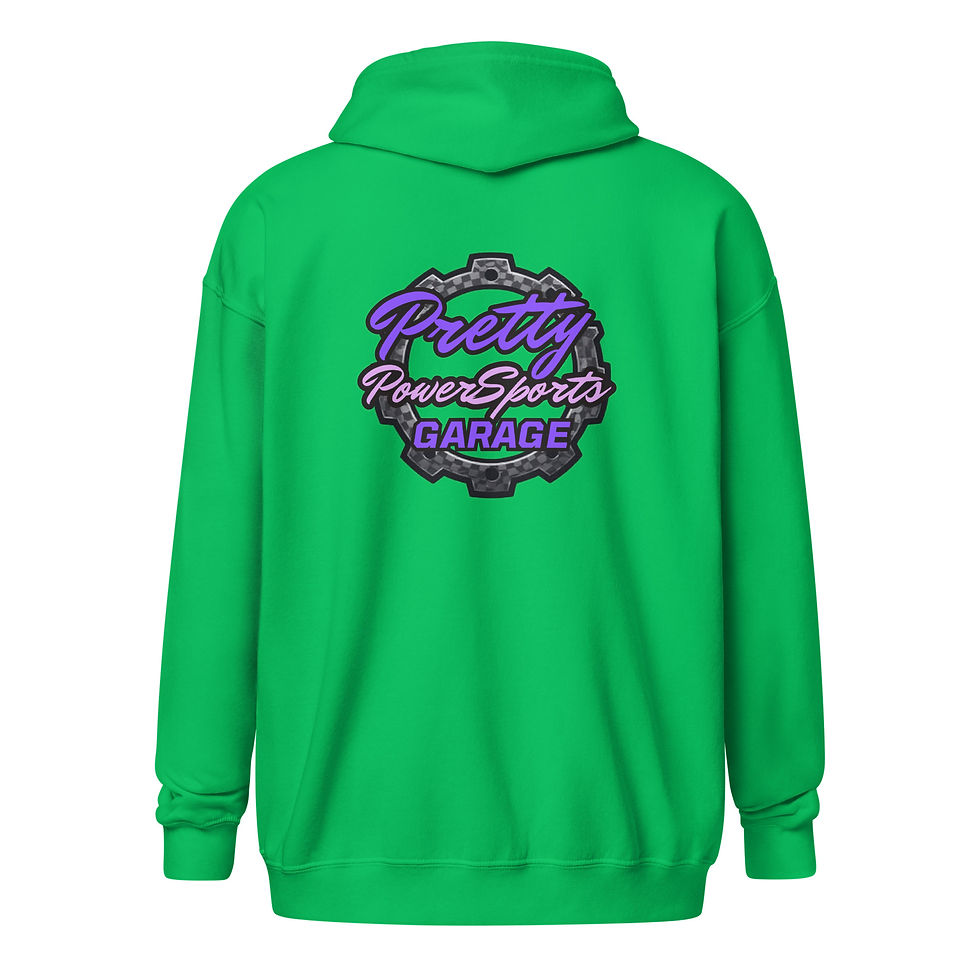 Thumbnail: Pretty PowerSports Garage Unisex heavy blend zip hoodie