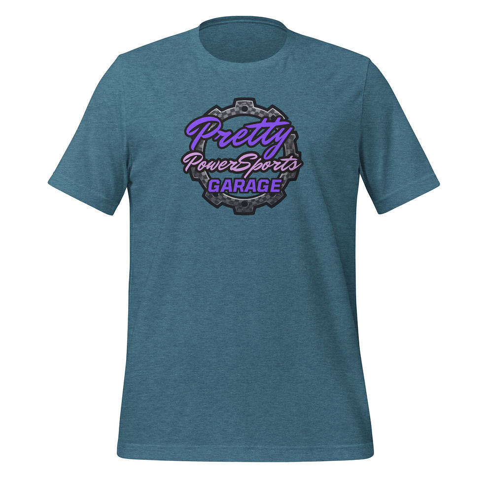Thumbnail: Pretty PowerSports Garage Unisex t-shirt