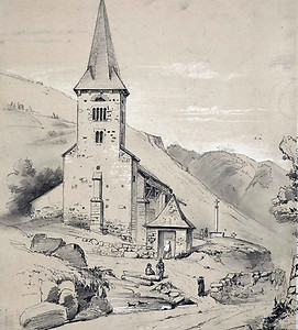 Église de Cazaux à 6991 mètres de Luchon GORSE, Pierre 1862 GALLICA.jpg