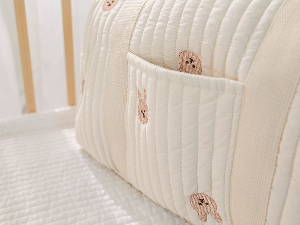 Thumbnail: Mommy Bag Bear Maternity Pack Baby Diaper Bag Stroller Nappy Organizer Portable 