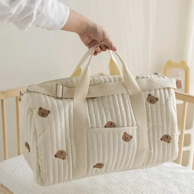 Mommy Bag Bear Maternity Pack Baby Diaper Bag Stroller Nappy Organizer Portable 