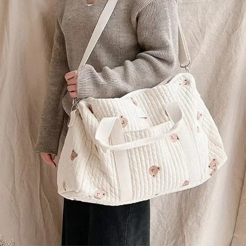 Thumbnail: Mommy Bag Bear Maternity Pack Baby Diaper Bag Stroller Nappy Organizer Portable 