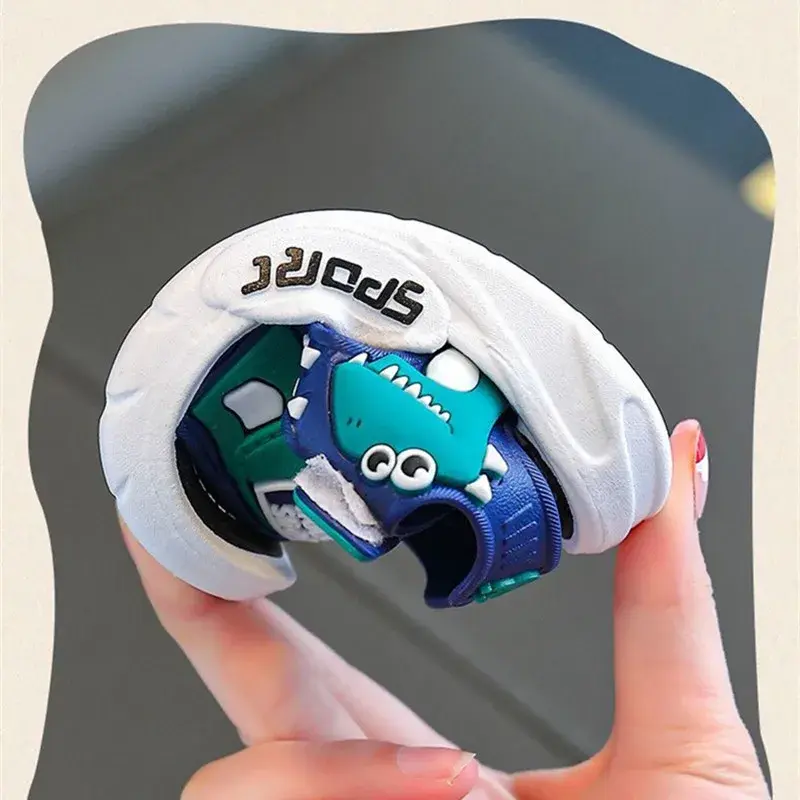 Thumbnail: Children's Summer Boys Cute Cartoon Girls Sandals Baby Kids Shoes Girls Beach Sh