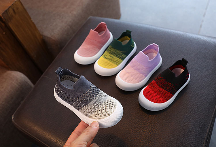 Thumbnail: Size 20-31 Children Shoes Spring Autumn Kids Sneakers Soft Breathable Mesh Boys 