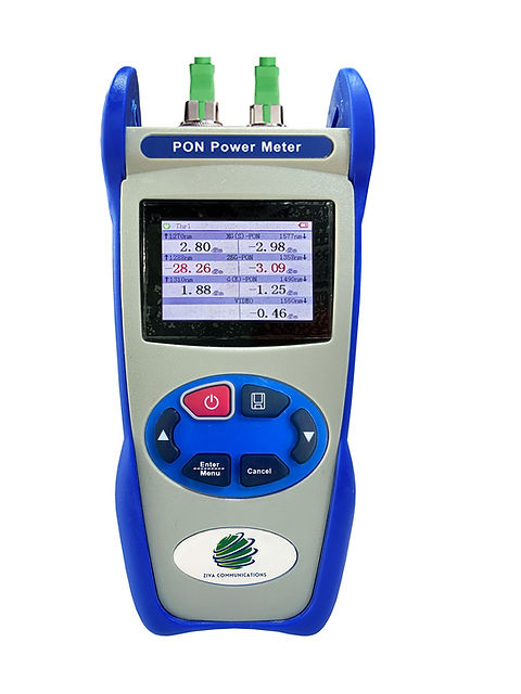 QBL-PON629 XGS OPTICAL POWER PON METER EPON\GPO 25G | Ziva