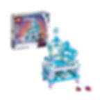 Disney Frozen II Criação da caixa de joias da Elsa Lego para crianças de 7 anos