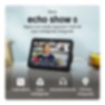 Echo Show 8 (3ª Geração) ideia de presente para mulheres de 40 anos