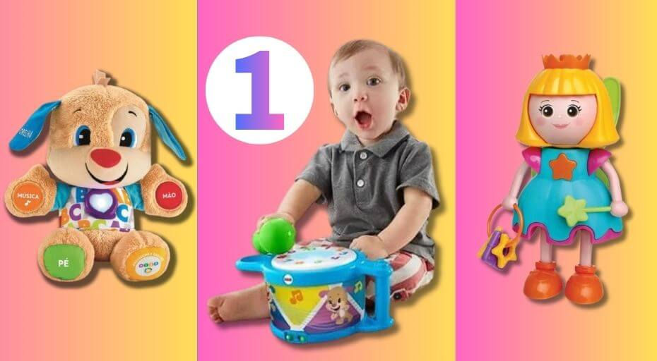 Presentes para crianças de 1 ano