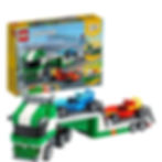Kit Transportador de Carros de Corrida Lego para crianças de 6 anos