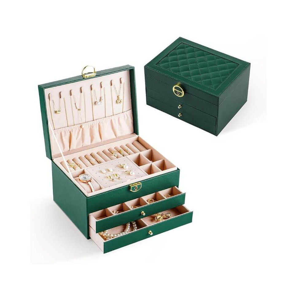 Organizador  de joias como presente de aniversário para esposa