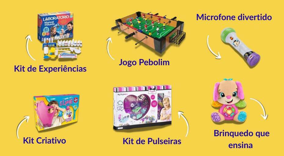 Presentes Dia das Crianças: 43 Ideias Criativas para Alegrar e Encantar