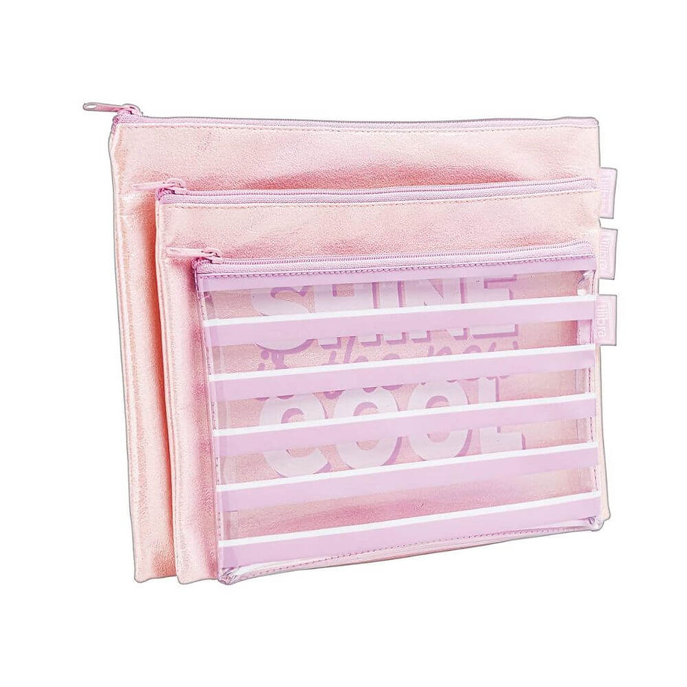 Estojo Conjunto Tilibra Slim Académie Shine