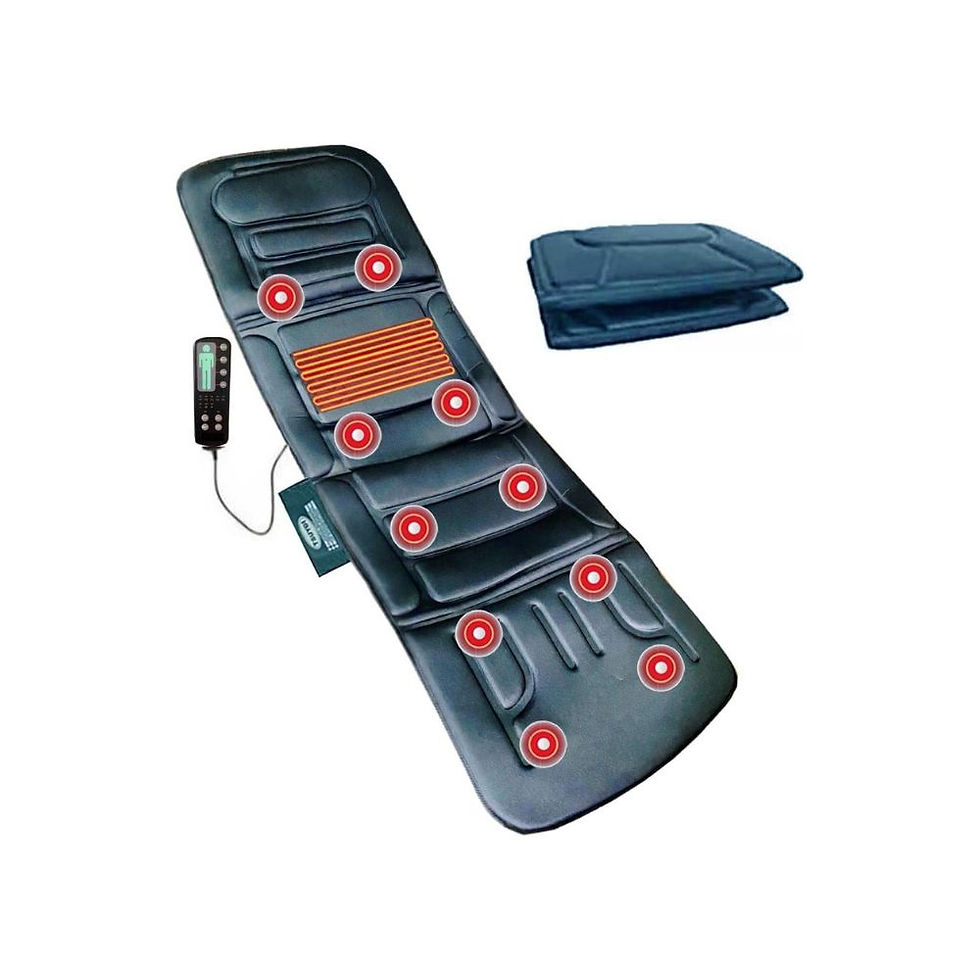 Esteira Massageadora com 10 Motores e Aquecimento