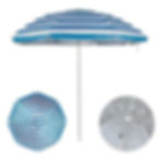 guarda-sol de praia grande articulado