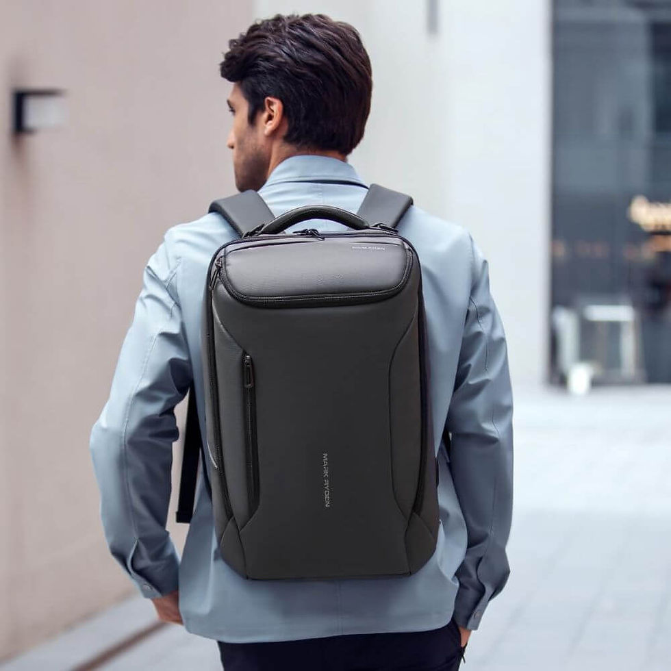 Mochila masculina tecnológica ideia de presente de aniverário de namoro