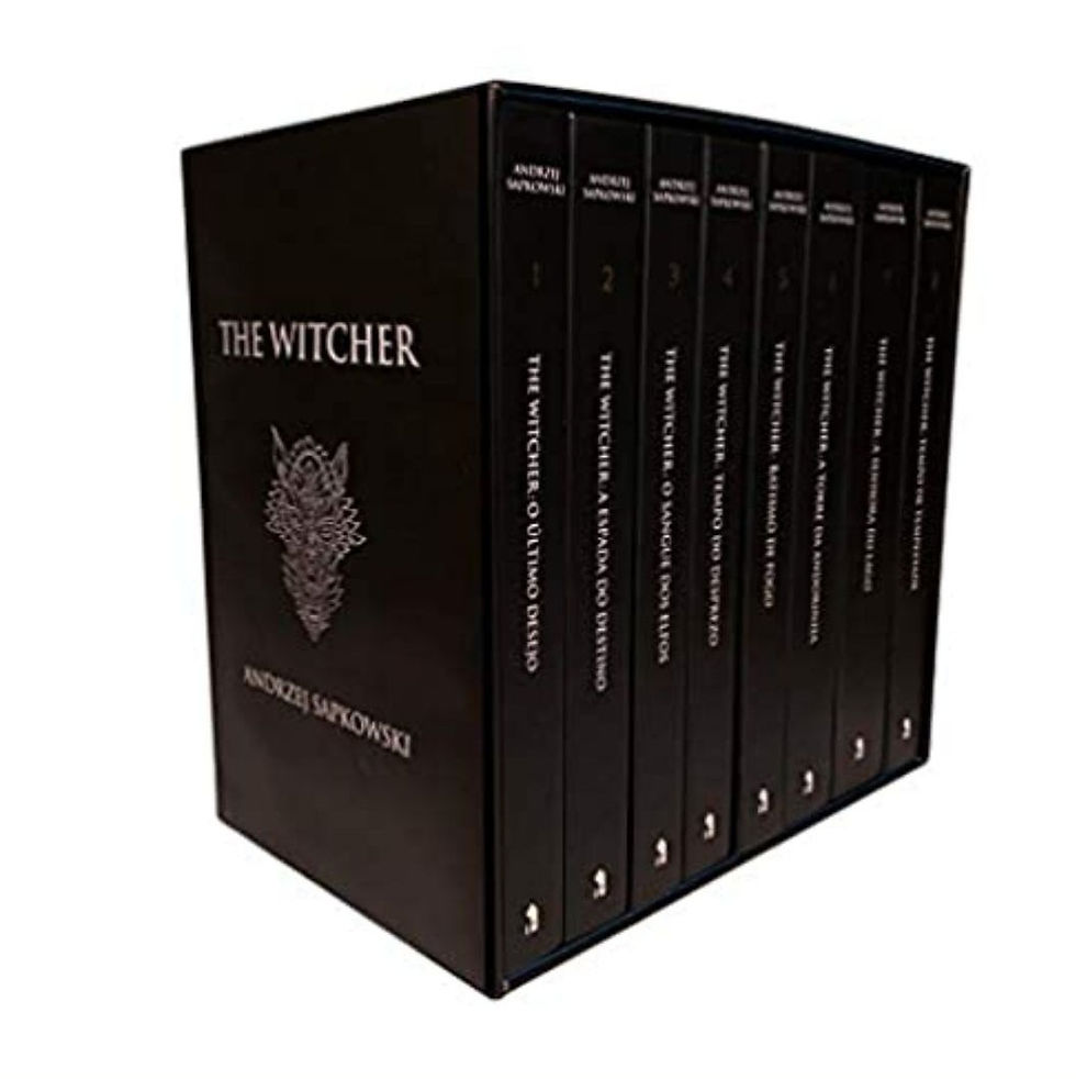 Box The Witcher para presentear e colecionar