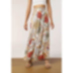 Calça Pantalona Rio de Cor Off-White Farm
