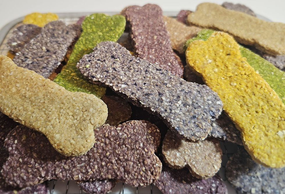 Fruit and Veg Bone Biscuits