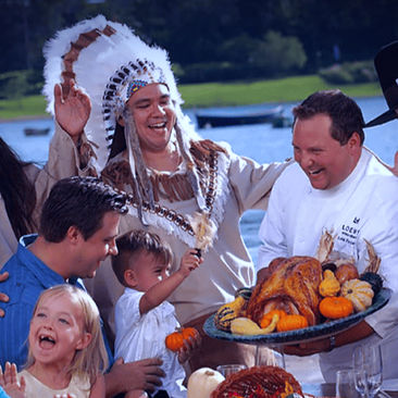 family at thanksgiving