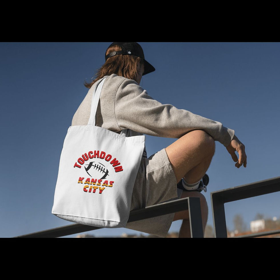 KC Chiefs Touchdown Decal Mockup