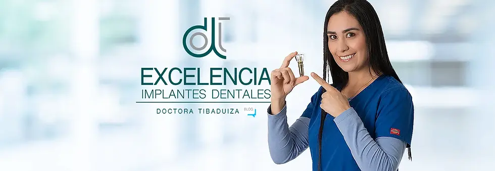 Doctora Tibaduiza experta en Implantes Dentales
