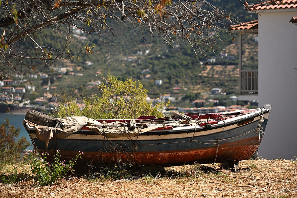 The lonely boat