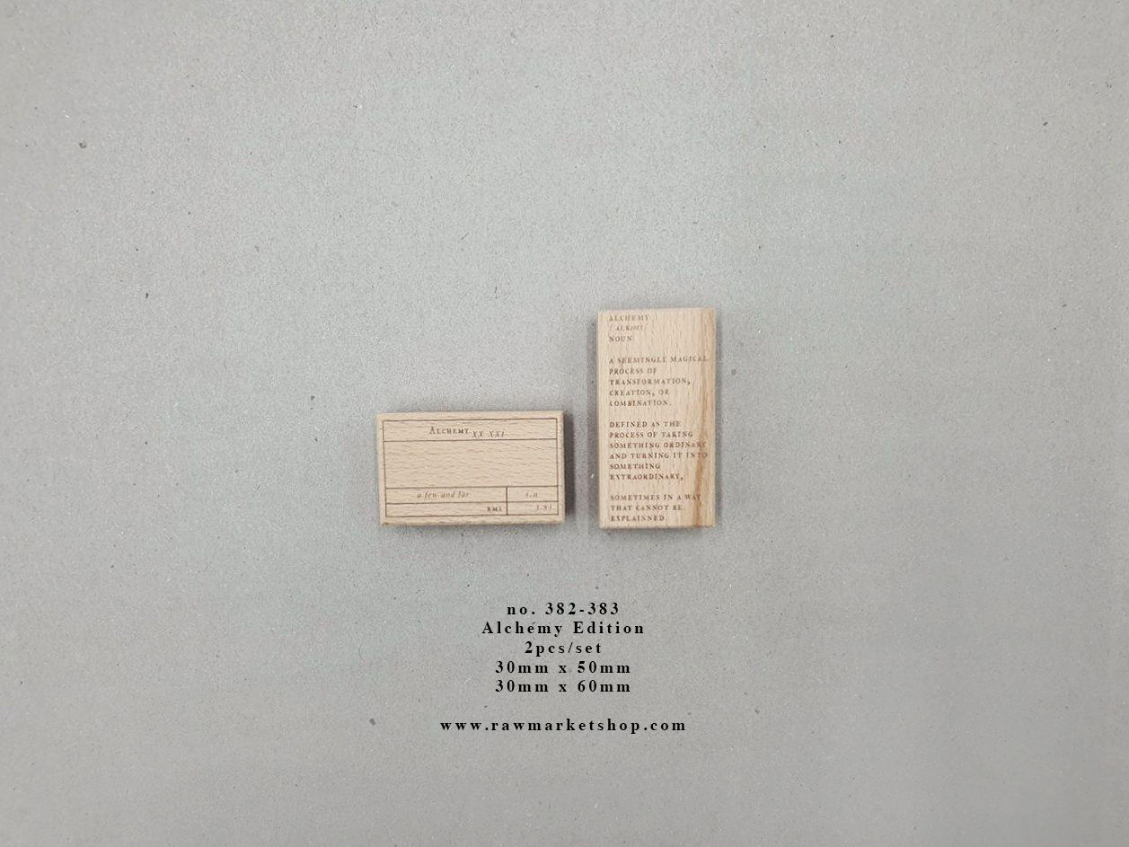 no. 382-383 Alchemy Edition