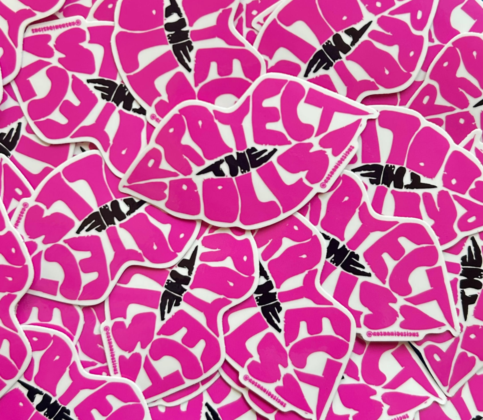 PROTECT THE DOLLS - STICKER 