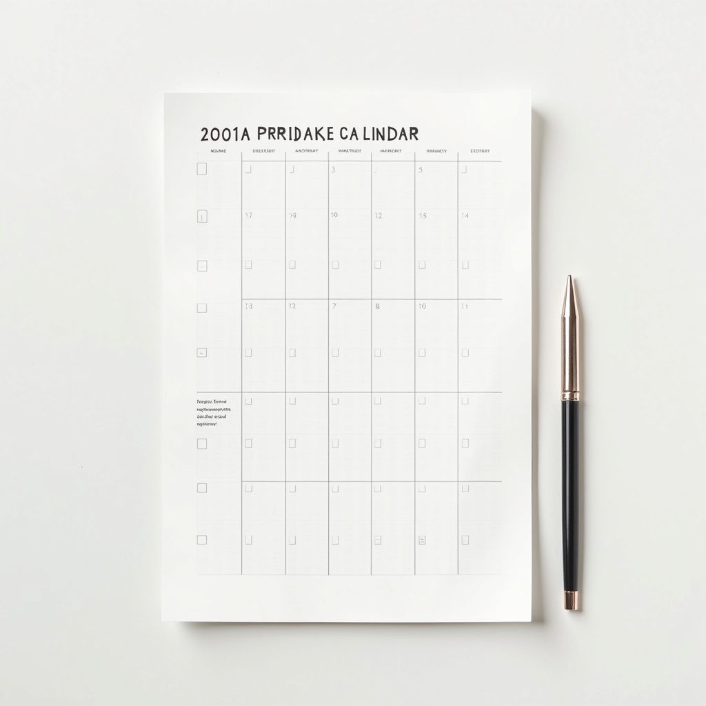 Printable Classroom Calendar