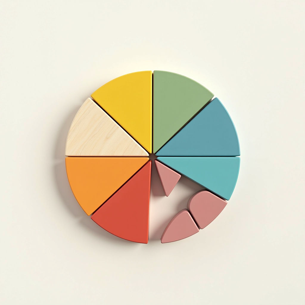 Fraction Puzzle Set