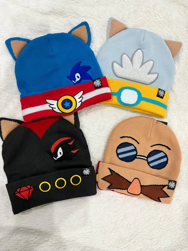Rival Hedgehog and Friends Beanies